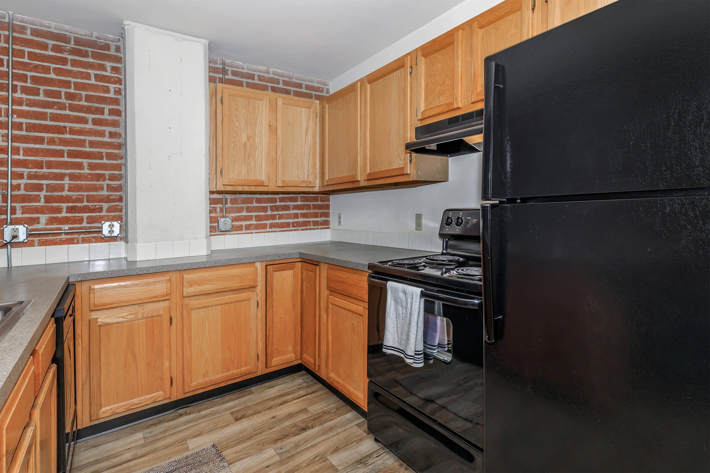 a stainless steel refrigerator in a kitchen