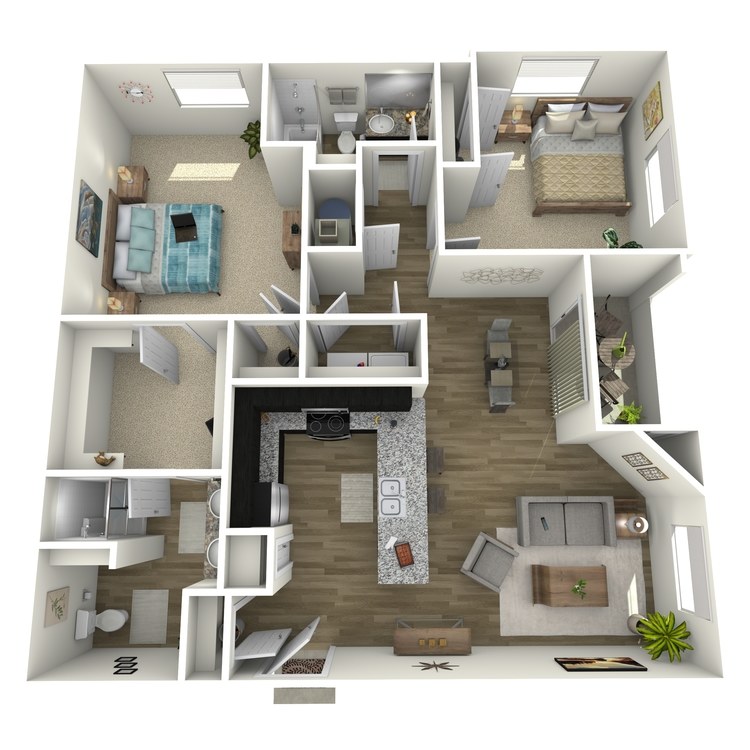 Floor plan image of Lavendar