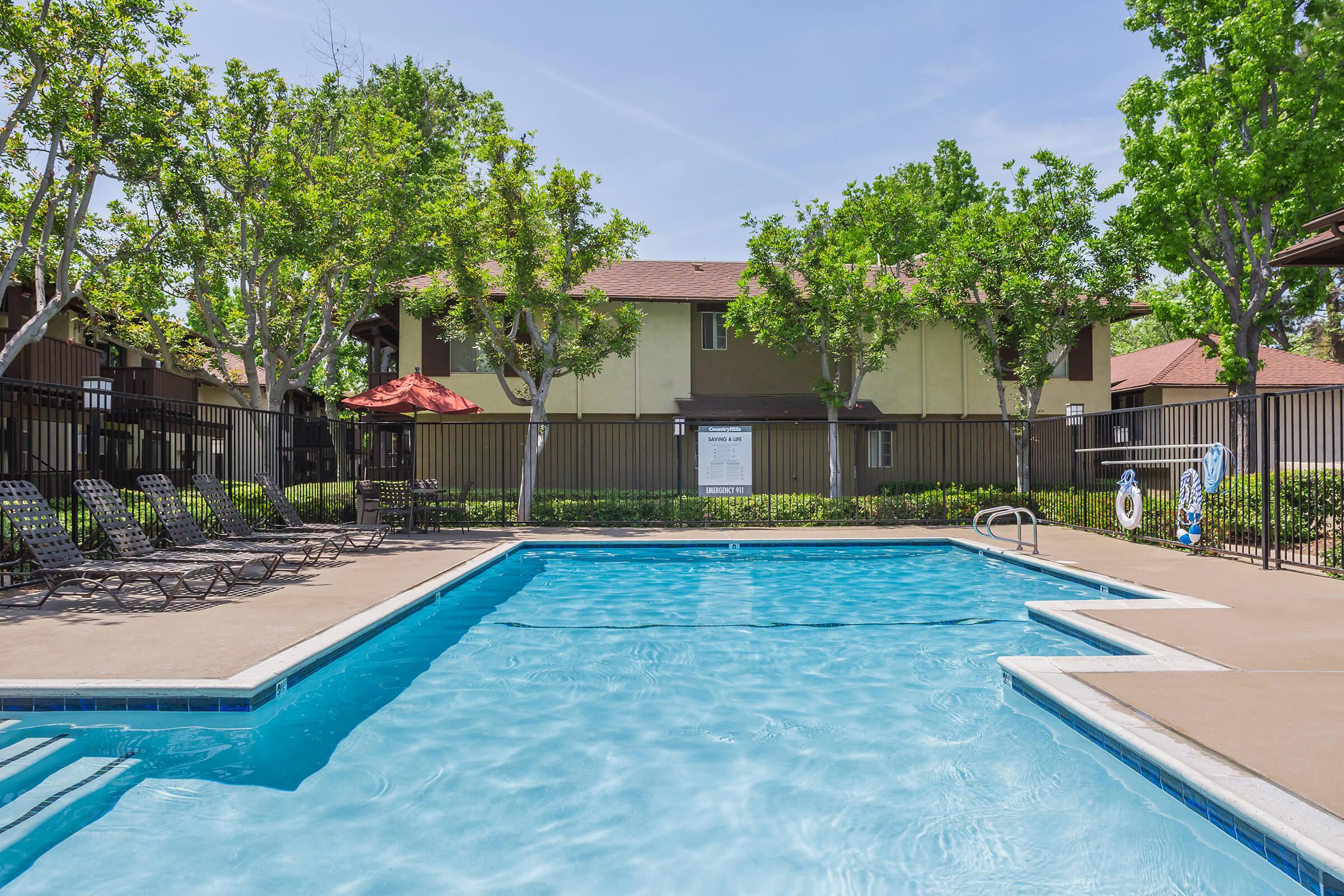 Country Hills Apartment Homes community pool