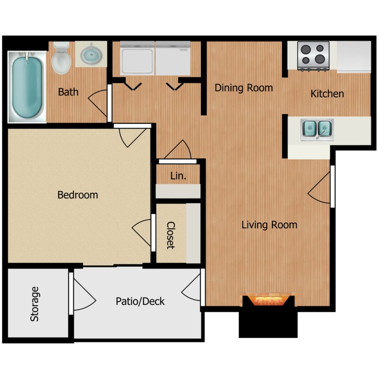 Floor plan image of A2