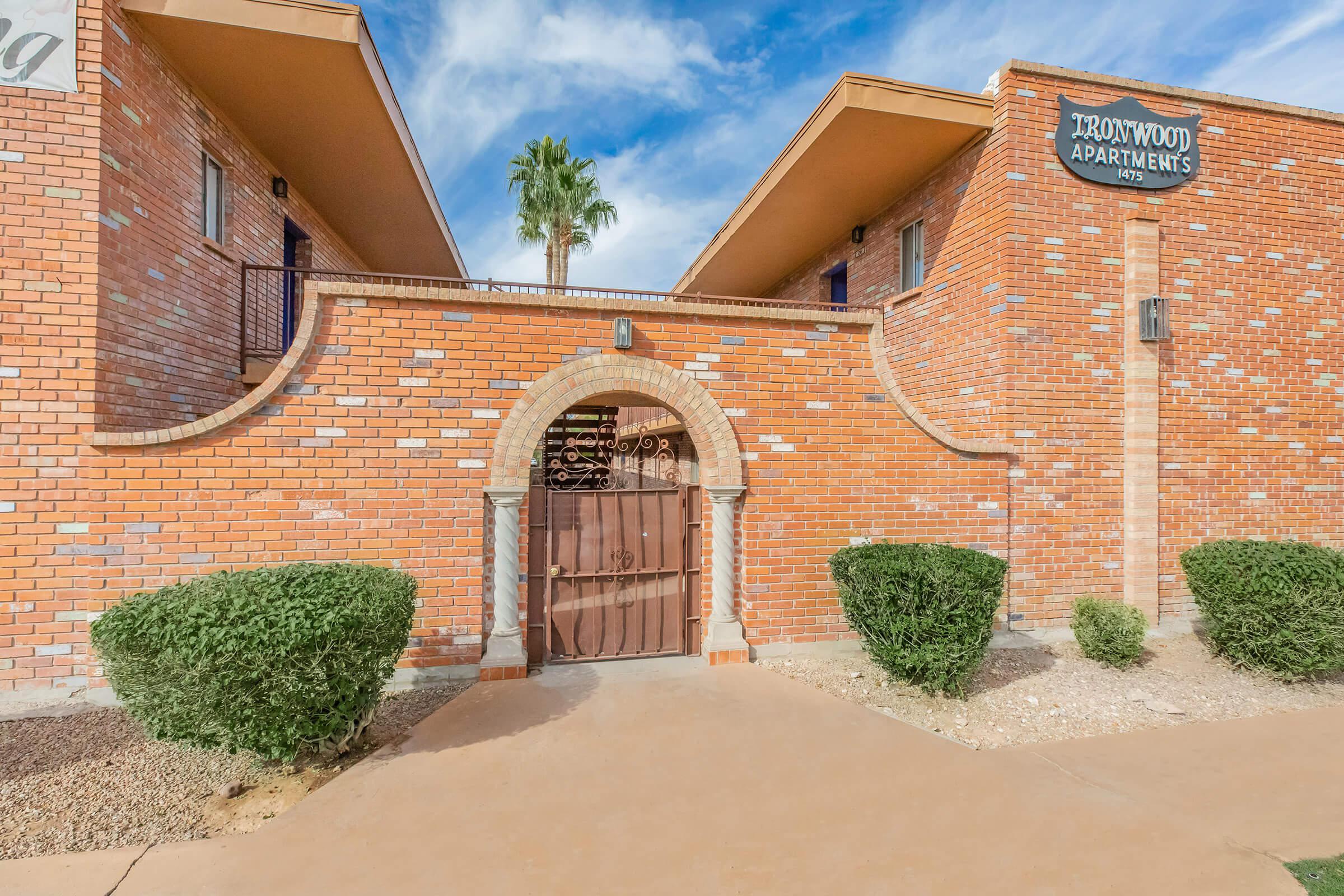 a large brick building