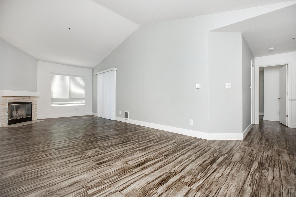 a room with a wooden floor