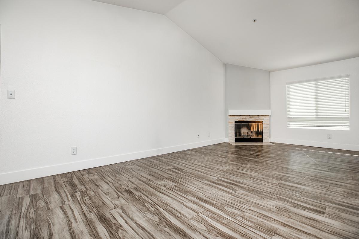 a room with a wooden floor