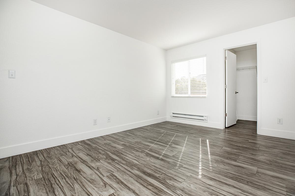 a room with a wooden floor