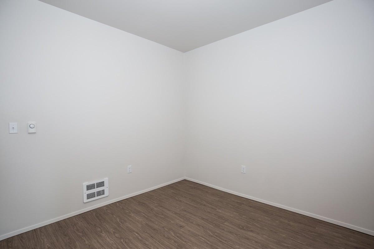 a close up of a white wall