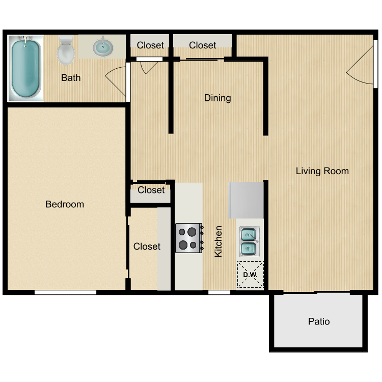 The Trail floor plan image