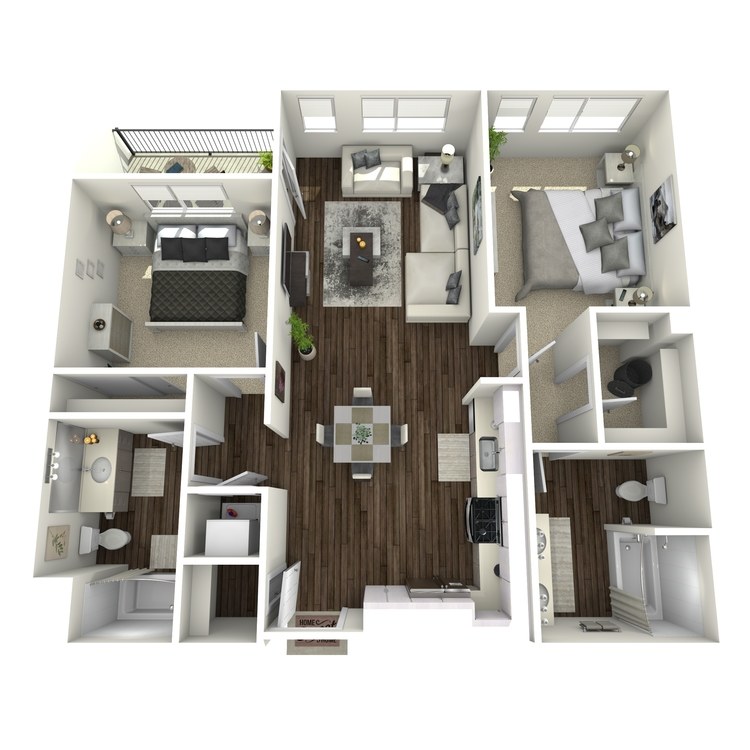 Floor plan image of Plan 7