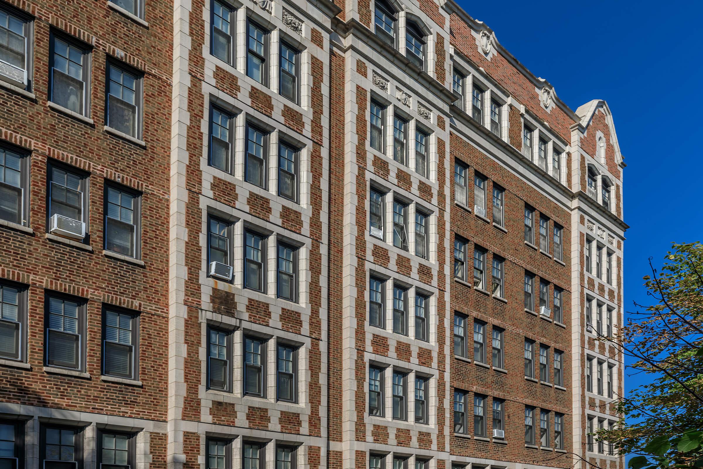 a large brick building