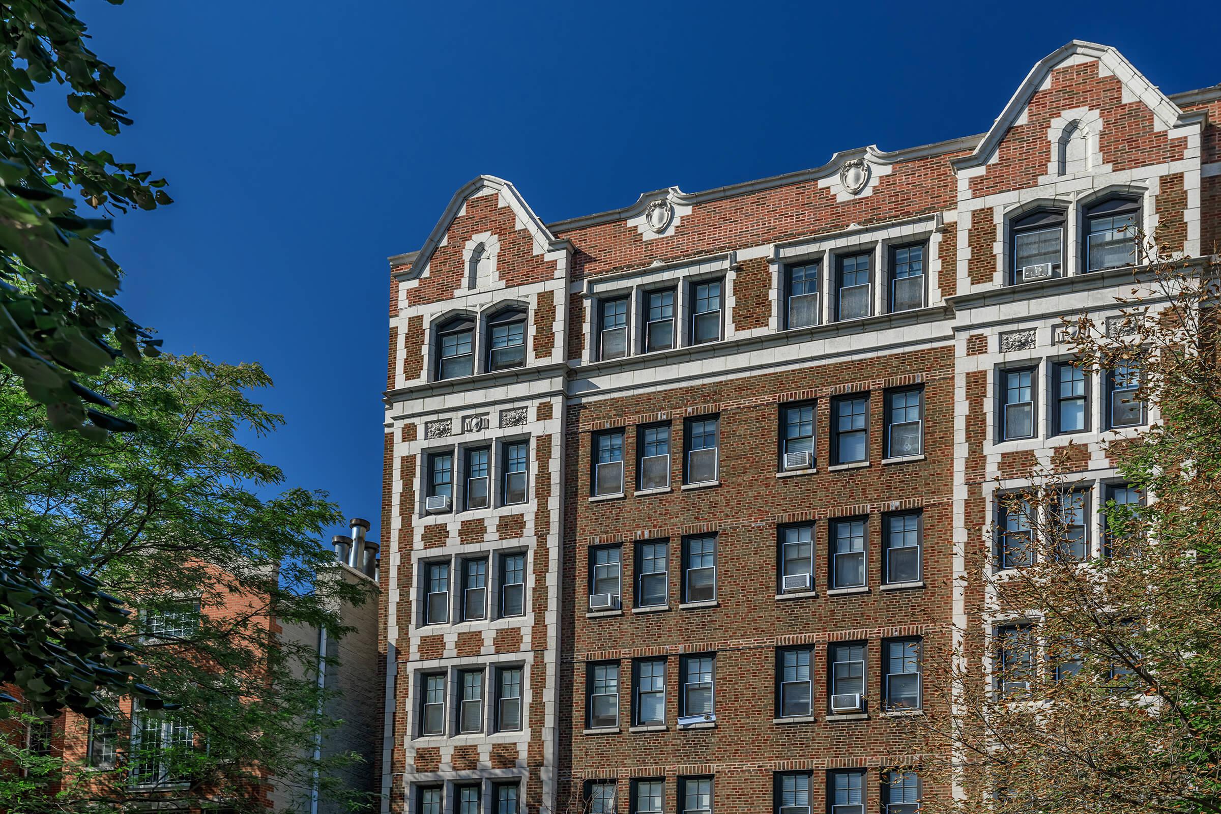 a large brick building