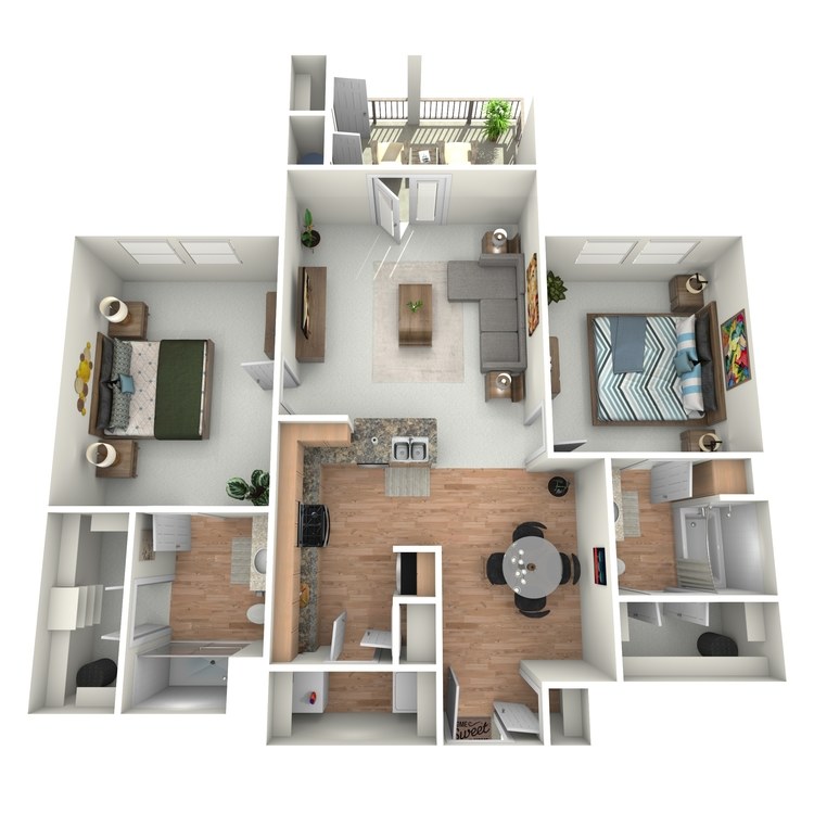 Floor plan image of Ellington