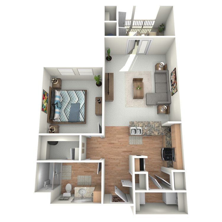 Floor plan image of Miller