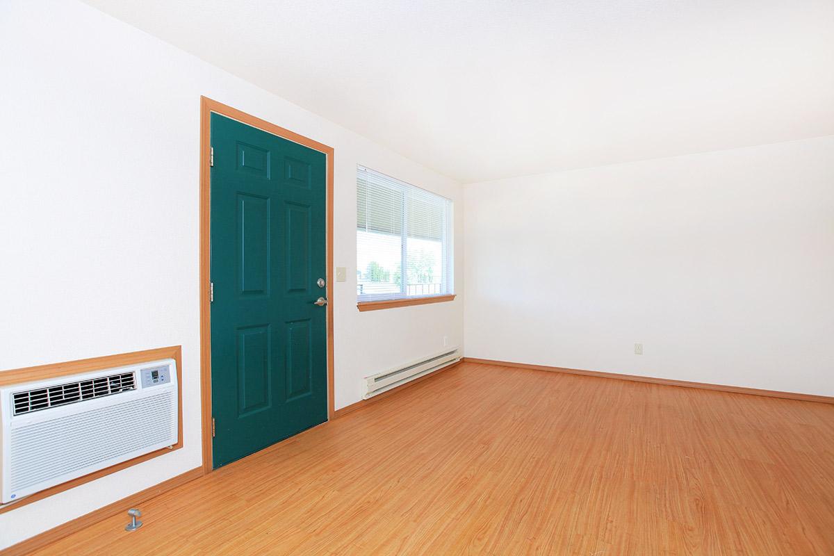 a room with a wooden floor