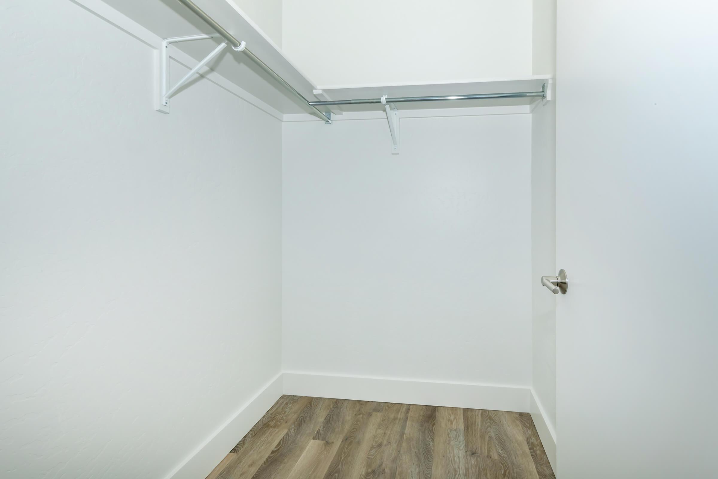 a close up of a shower in a small room