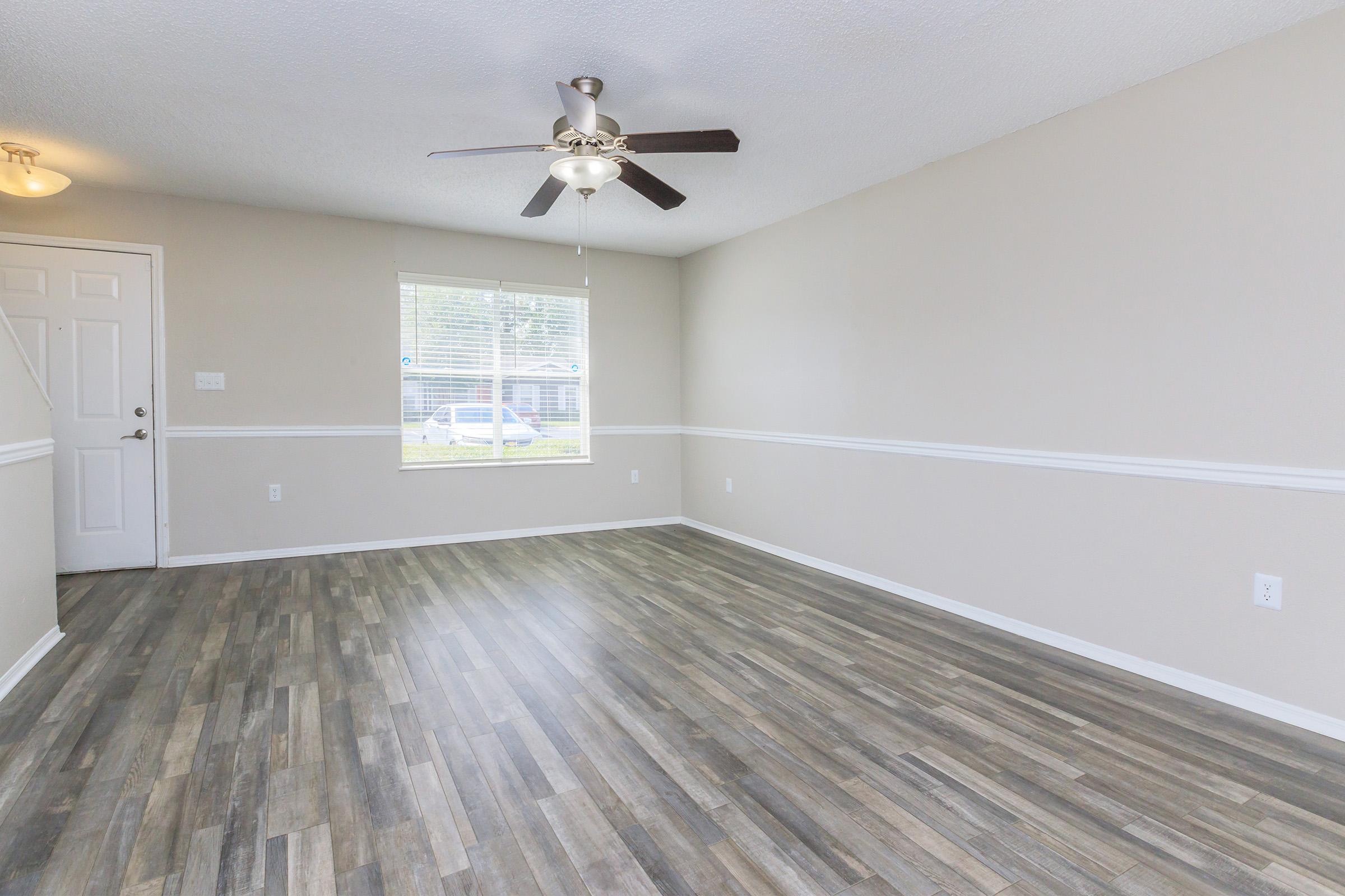 a building with a wooden floor