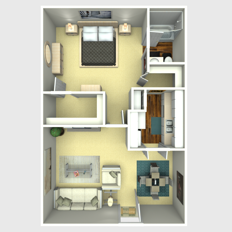 Floor plan image of A1