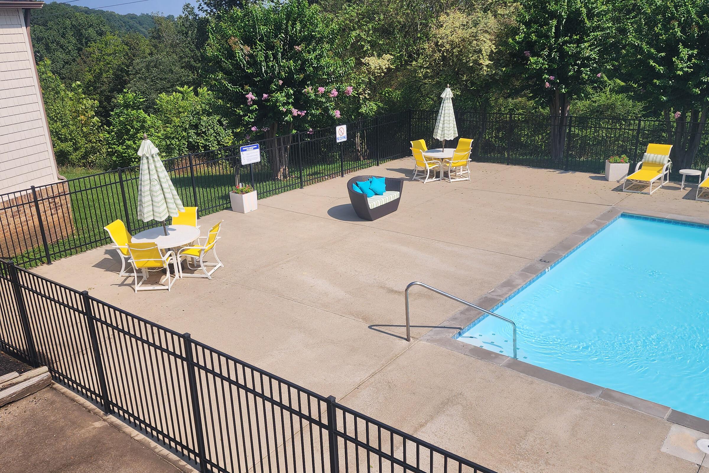 The pool is the life of the party at Belle Forrest at Memorial