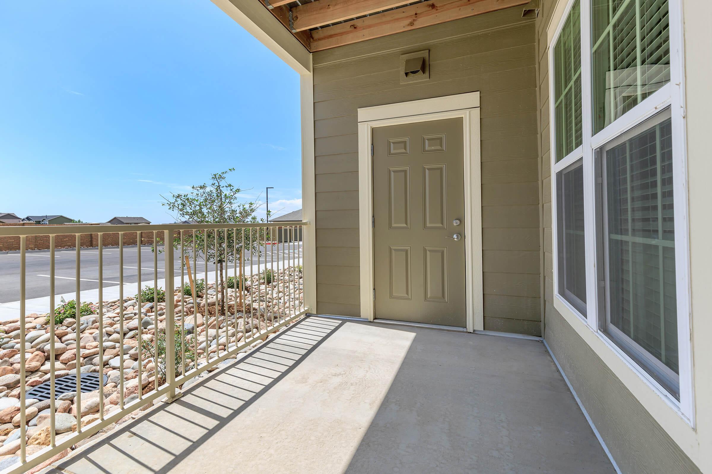 PERSONAL BALCONY OR PATIO