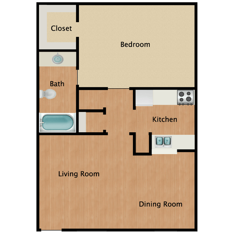 Floor plan image of The Aspen