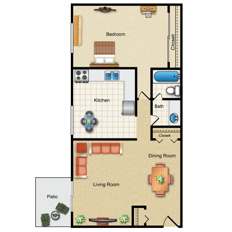 Floor plan image of Norwich