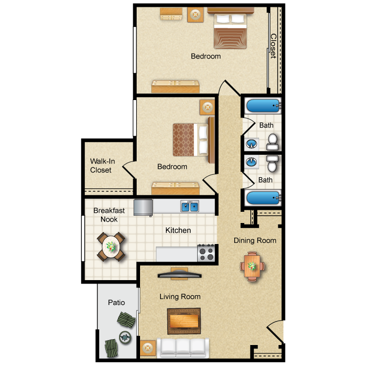 Floor plan image of Southampton