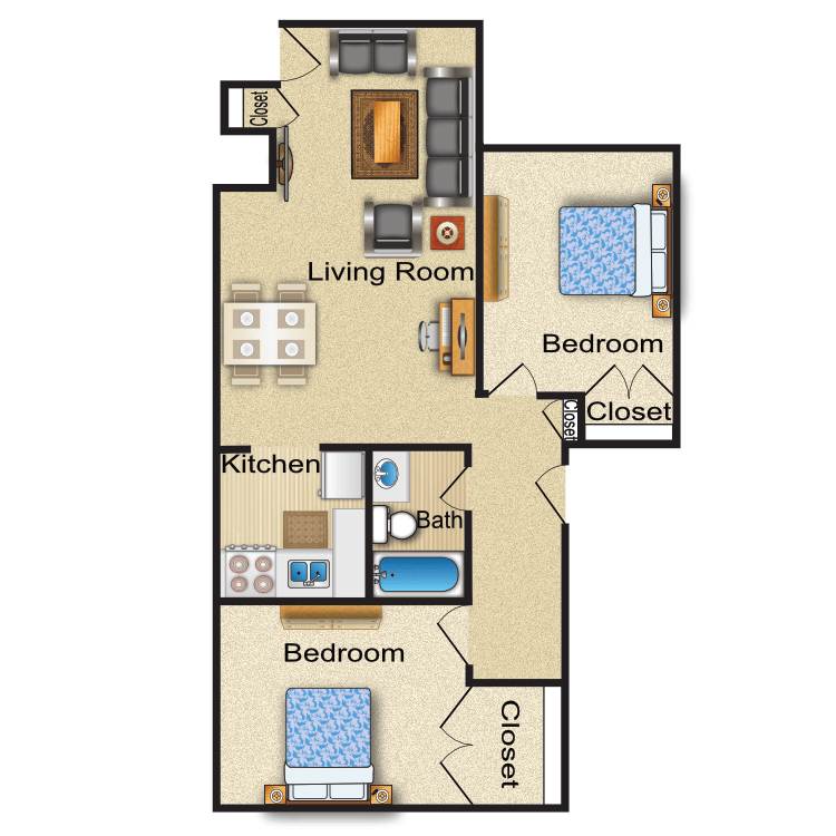 Floor plan image of Warwick