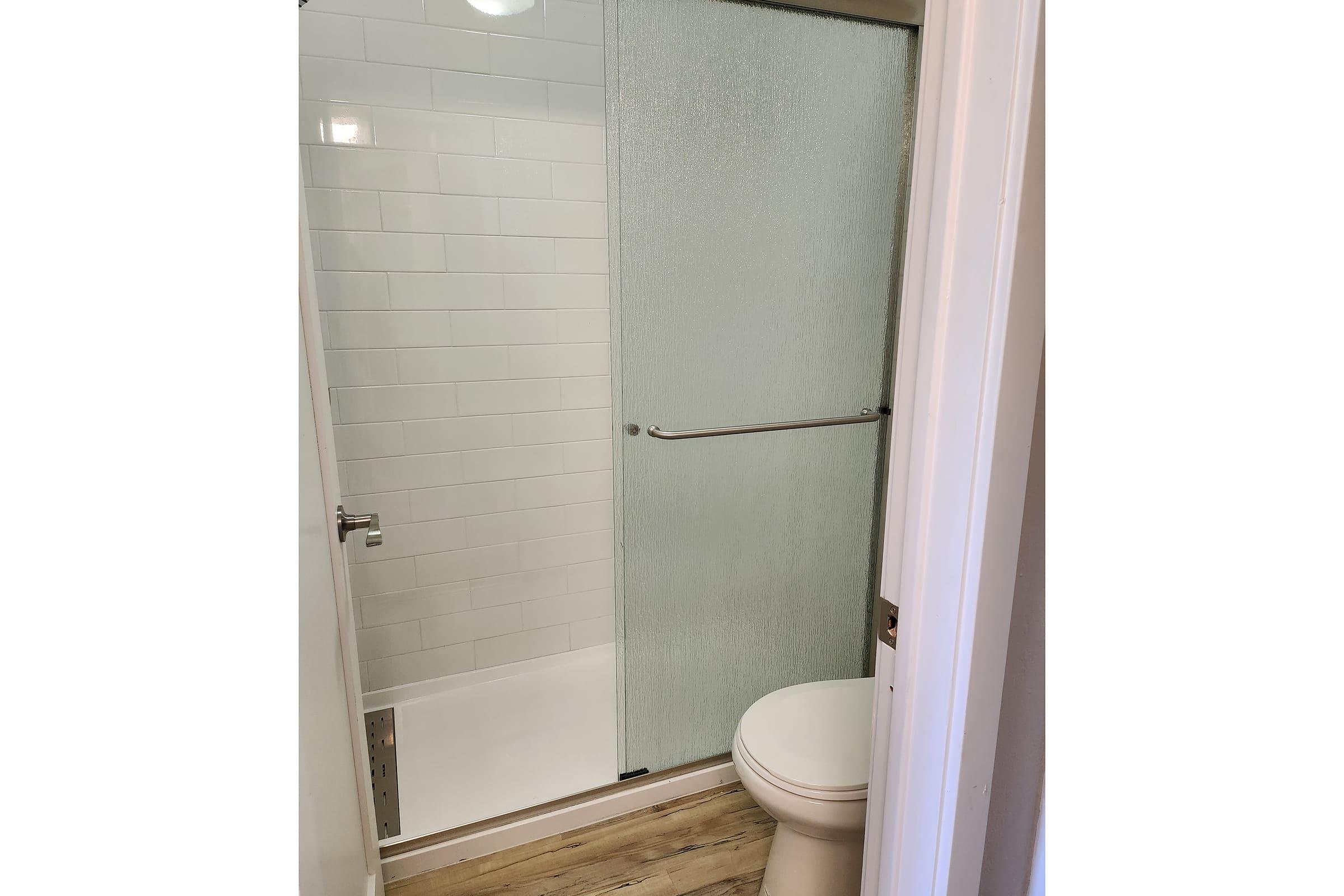 a shower stall