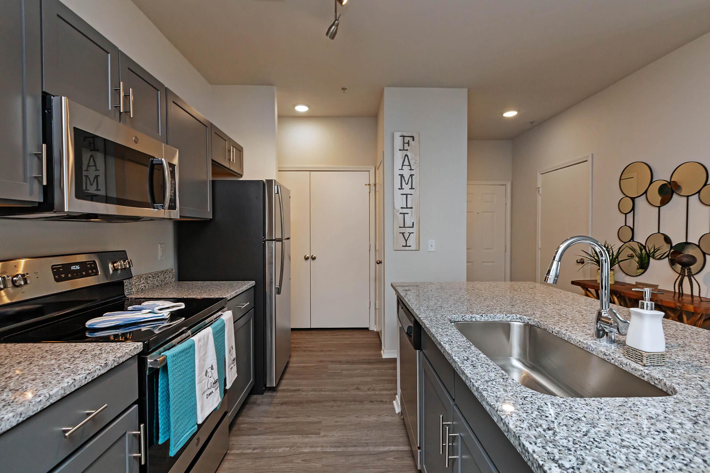 Spacious Kitchen At New Providence Park In Wilmington, NC
