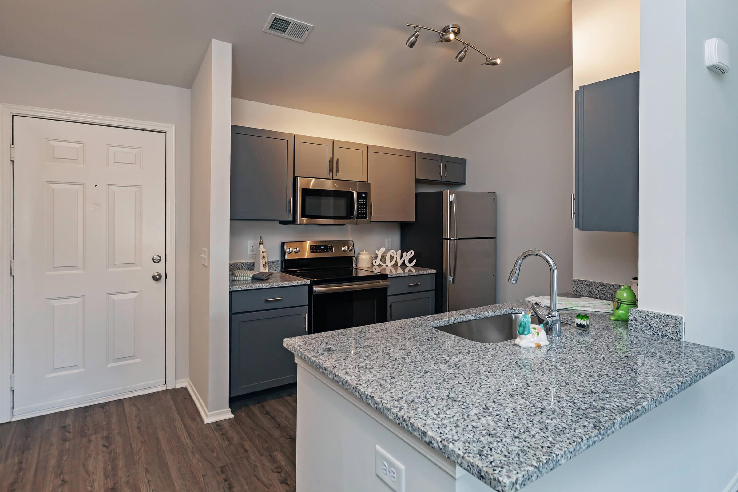 Spacious Kitchen At New Providence Park In Wilmington, NC