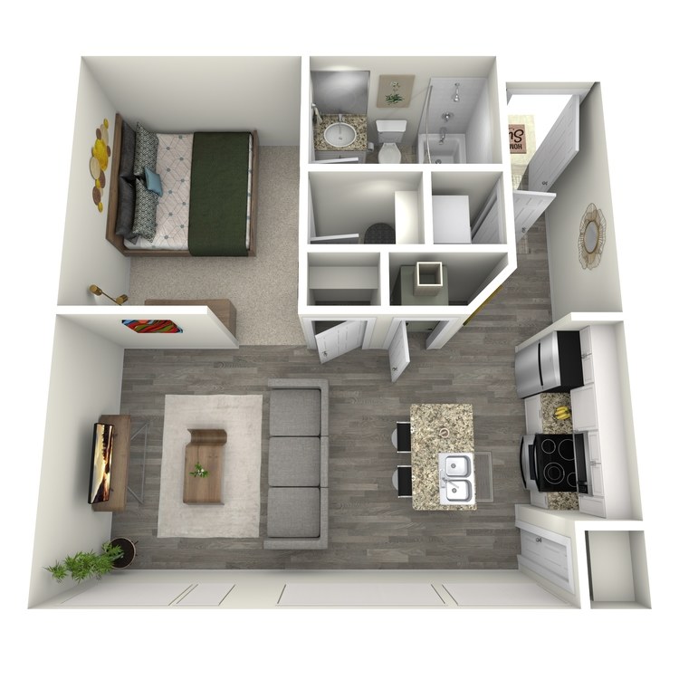 Floor plan image of Studio