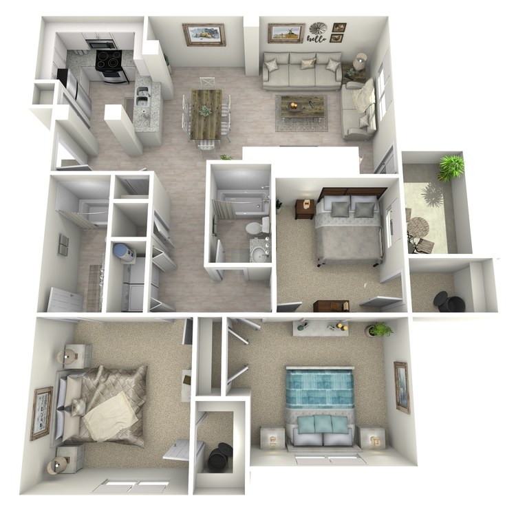 Floor plan image of C1