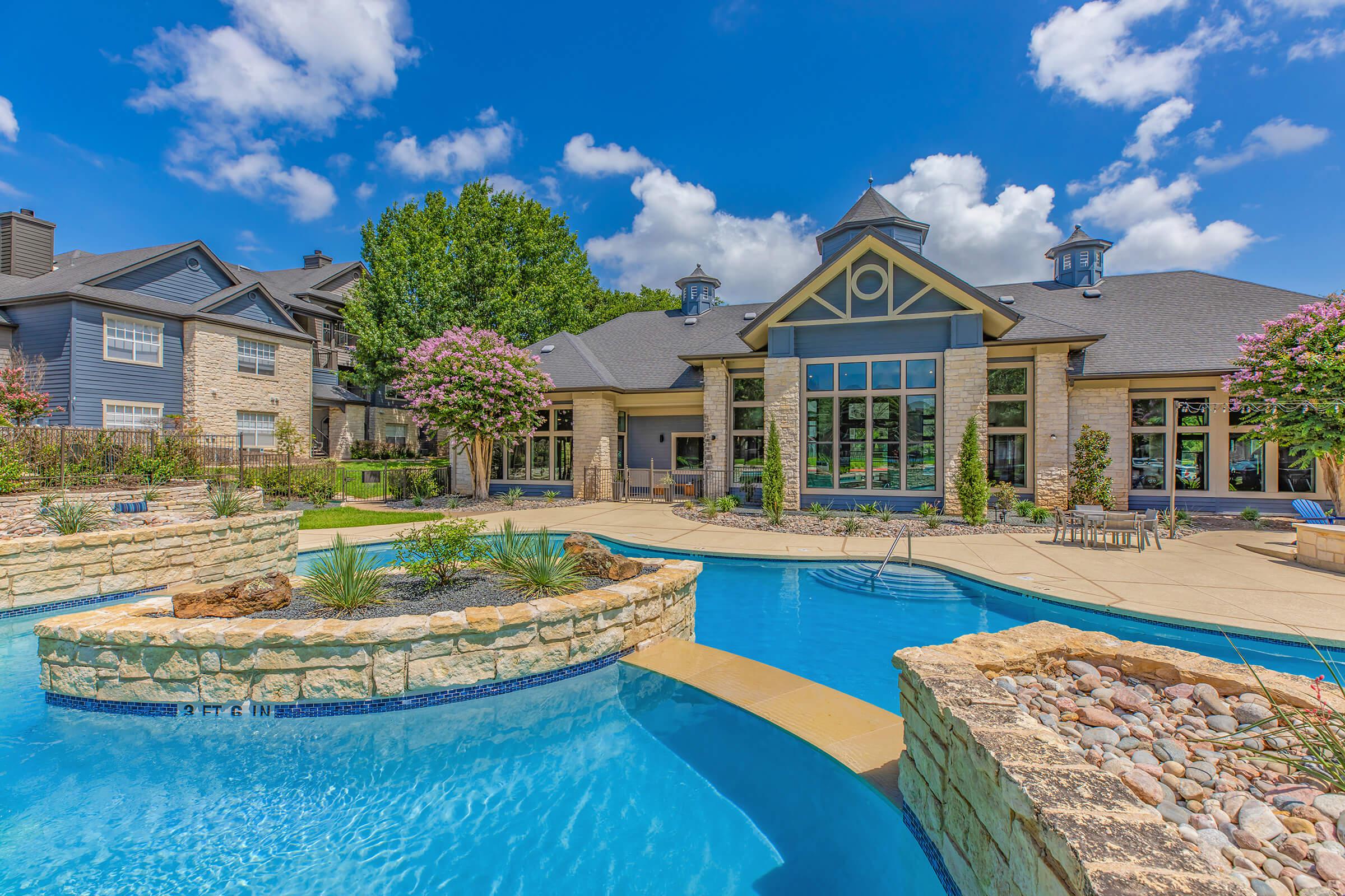 The Falls Round Rock Apartments community pool