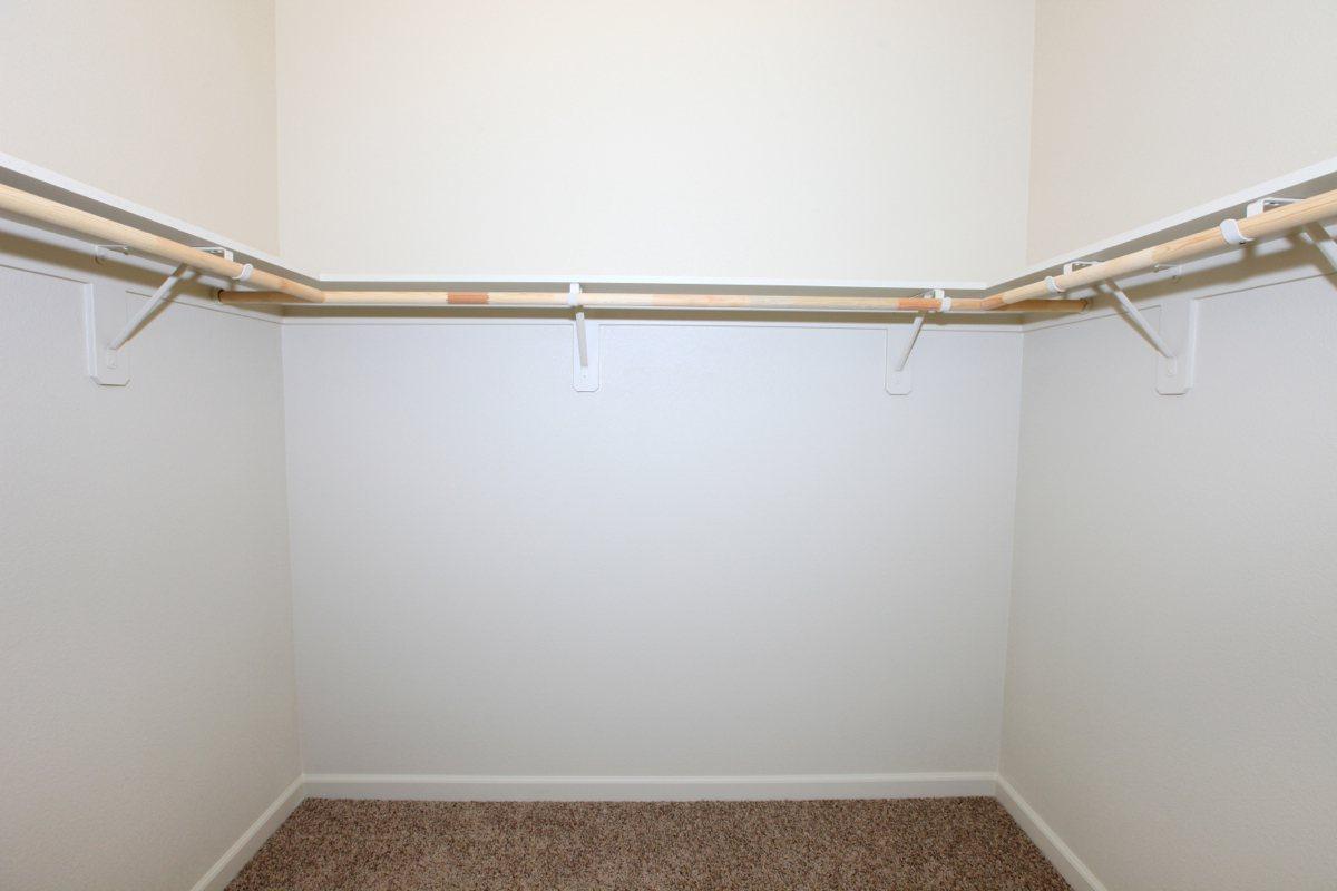 Greystone Apartments provides spacious walk-in closets