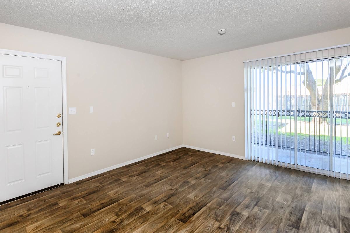 a room with a wooden floor