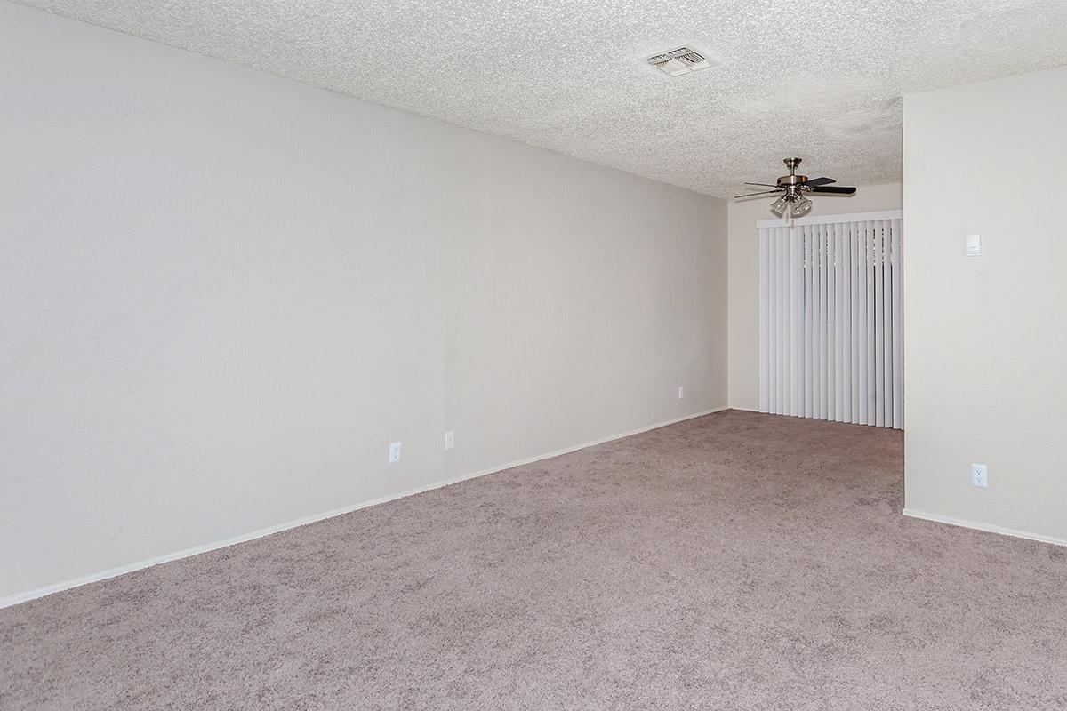 a close up of an empty room