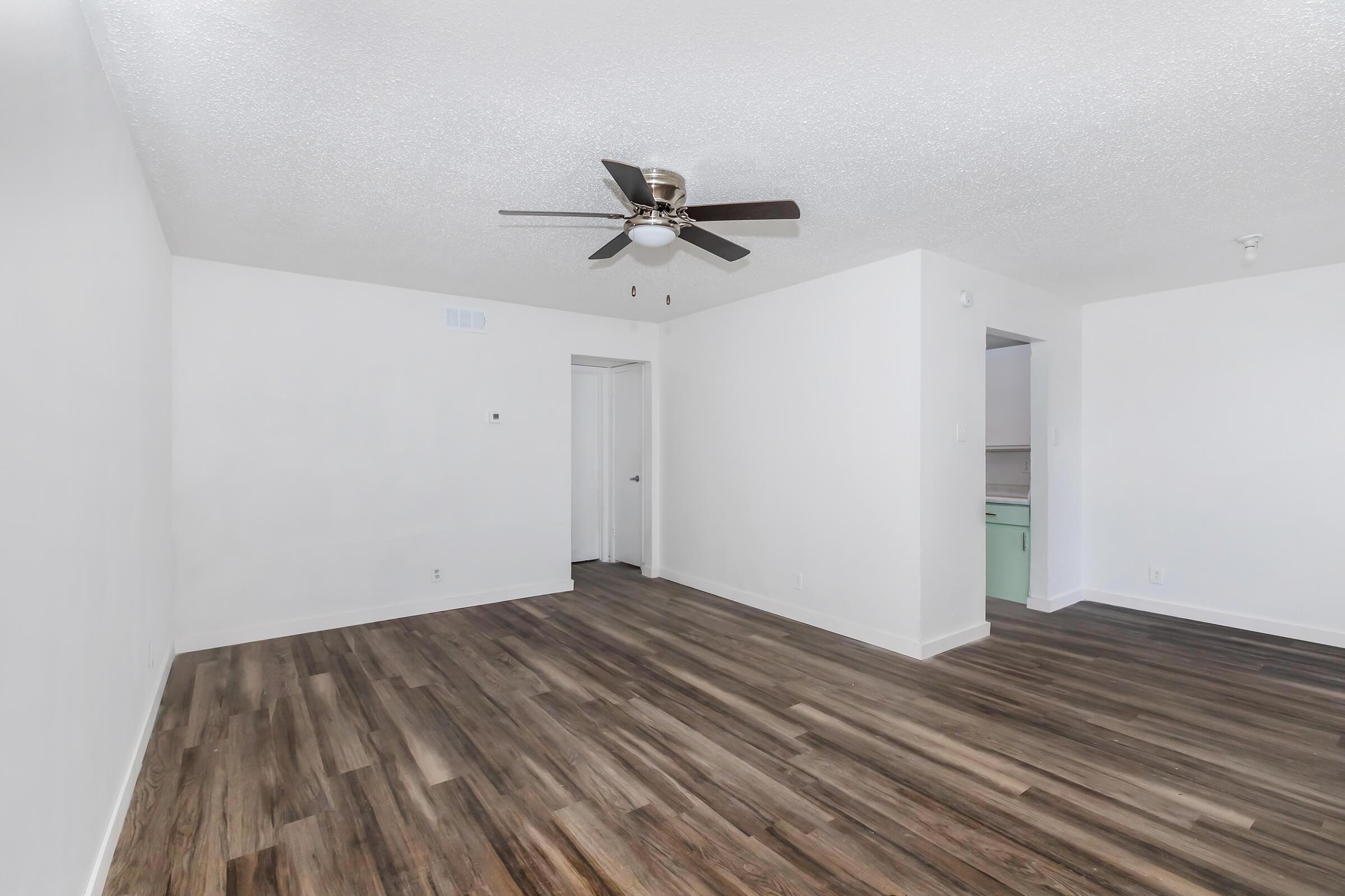 a building with a wooden floor