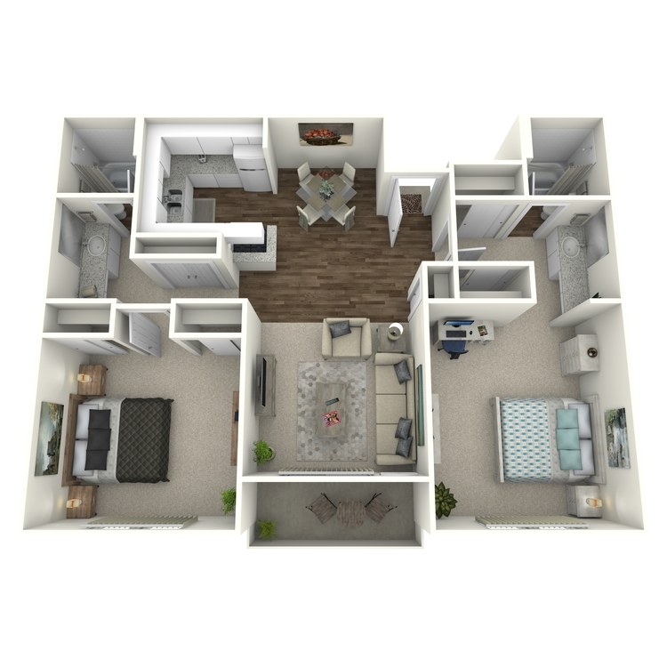 Floor plan image of Plan B