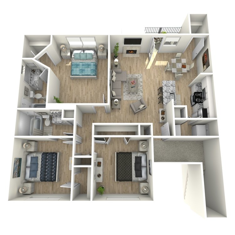 Floor plan image of C1