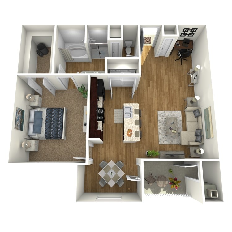 Floor plan image of Harbor