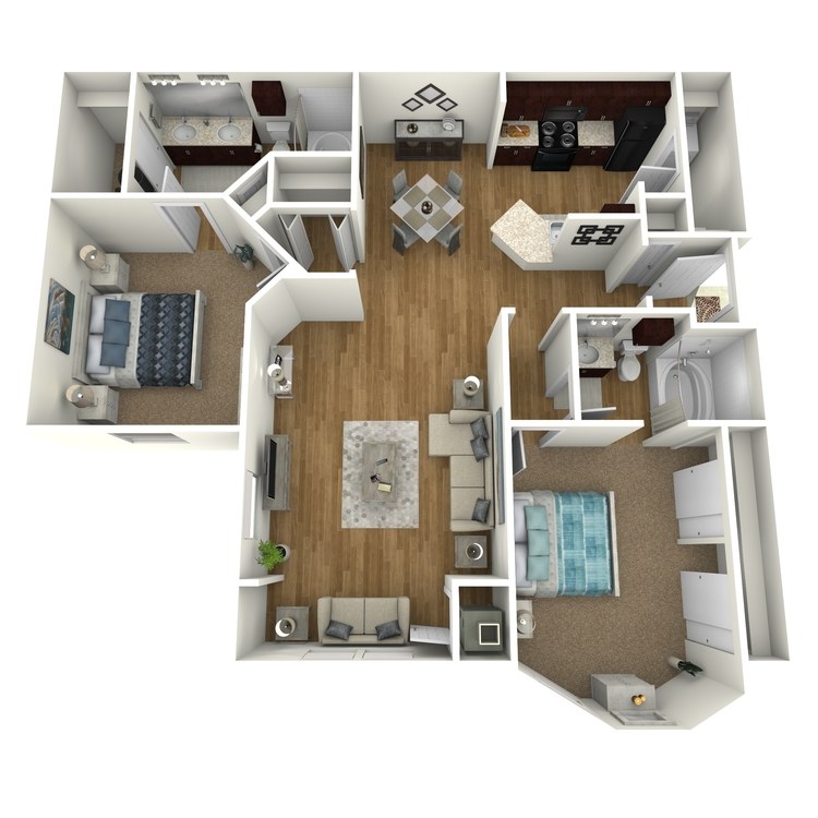 Floor plan image of Bay Front B