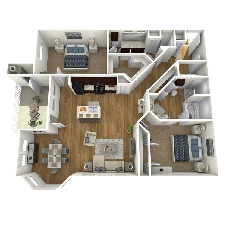 Floor plan image of Bay View