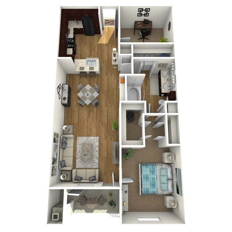 Floor plan image of Bay Breeze