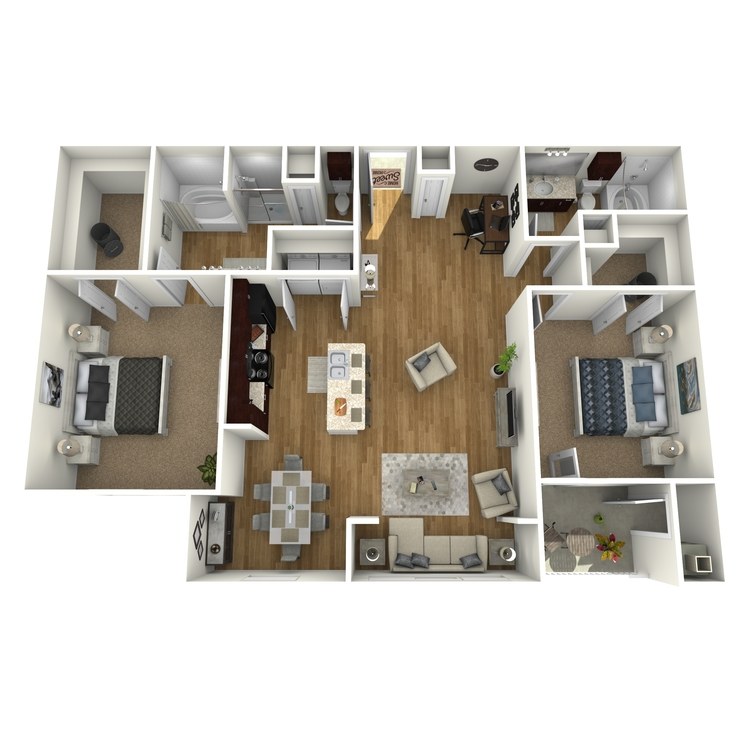 Floor plan image of Bay Bluff