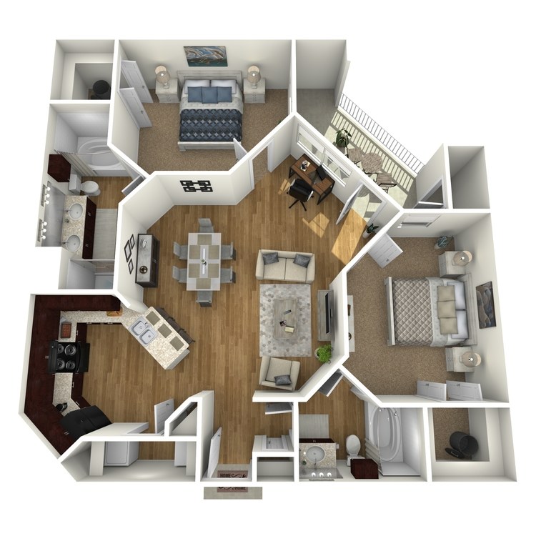 Floor plan image of Islander A