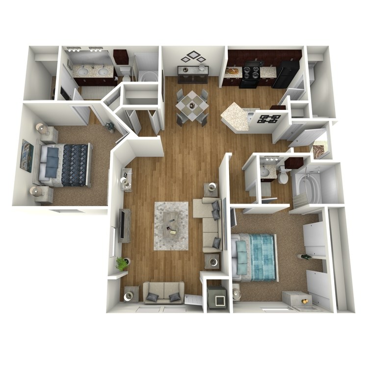 Floor plan image of Bay Front A