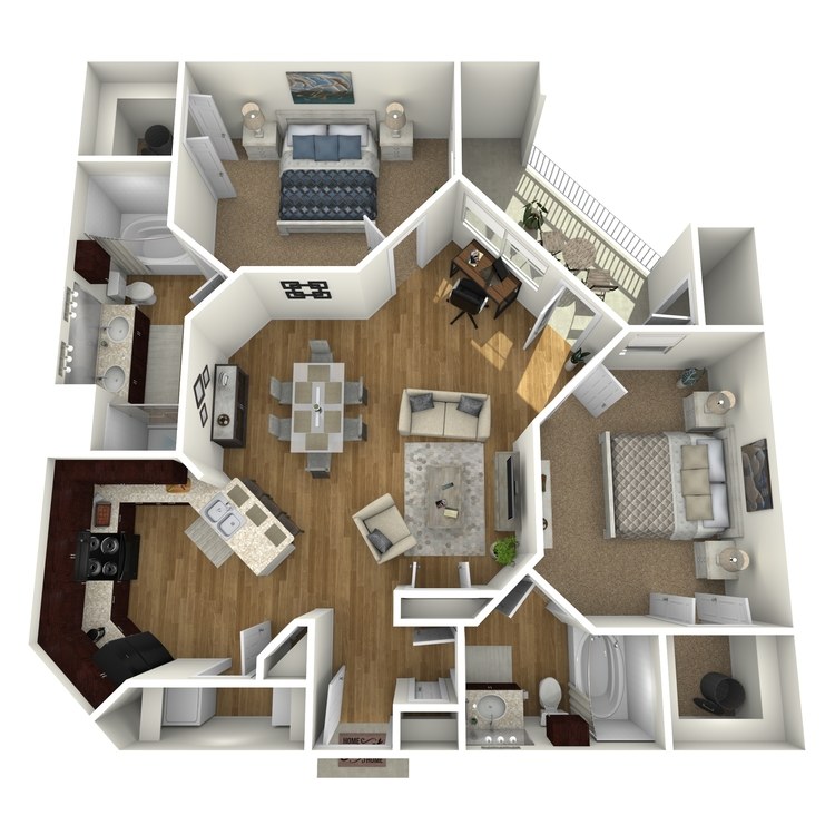 Floor plan image of Islander B