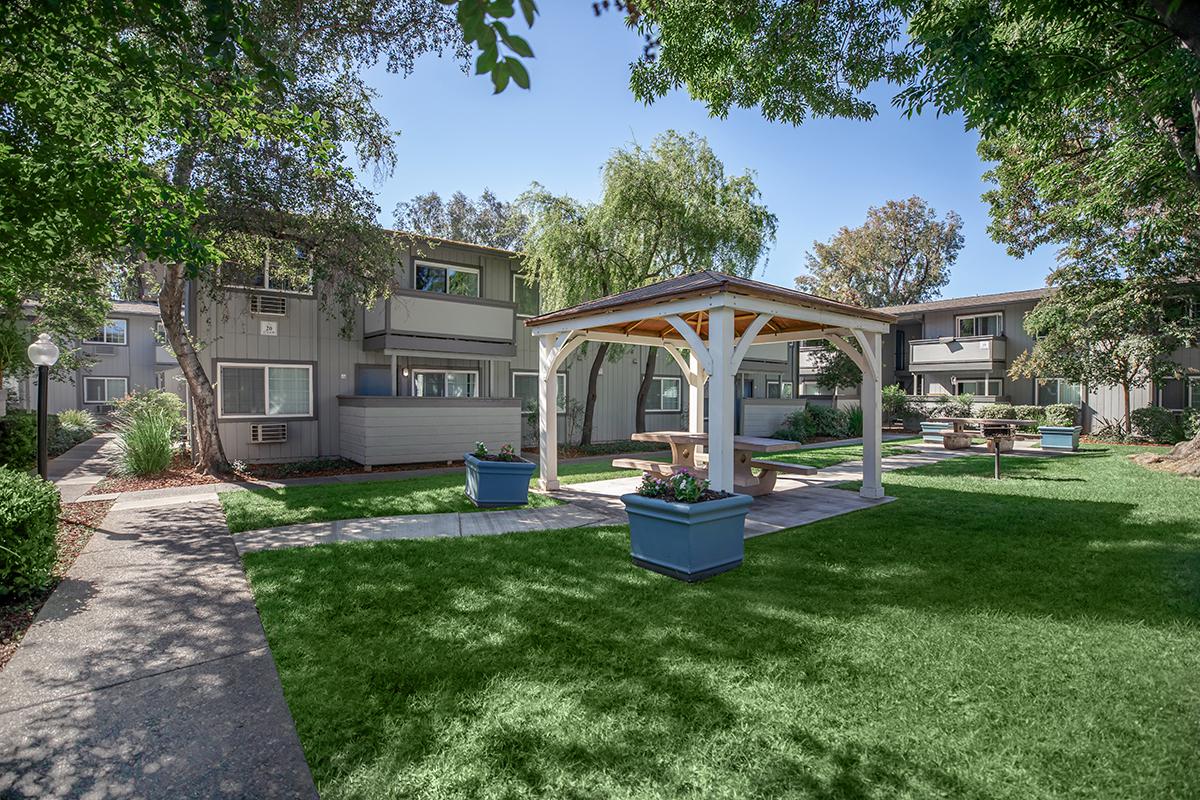 a large lawn in front of a house