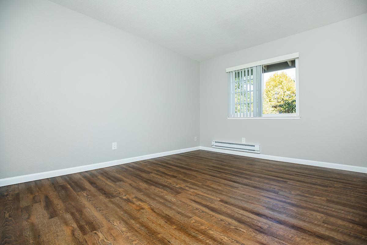 a room with a wooden floor