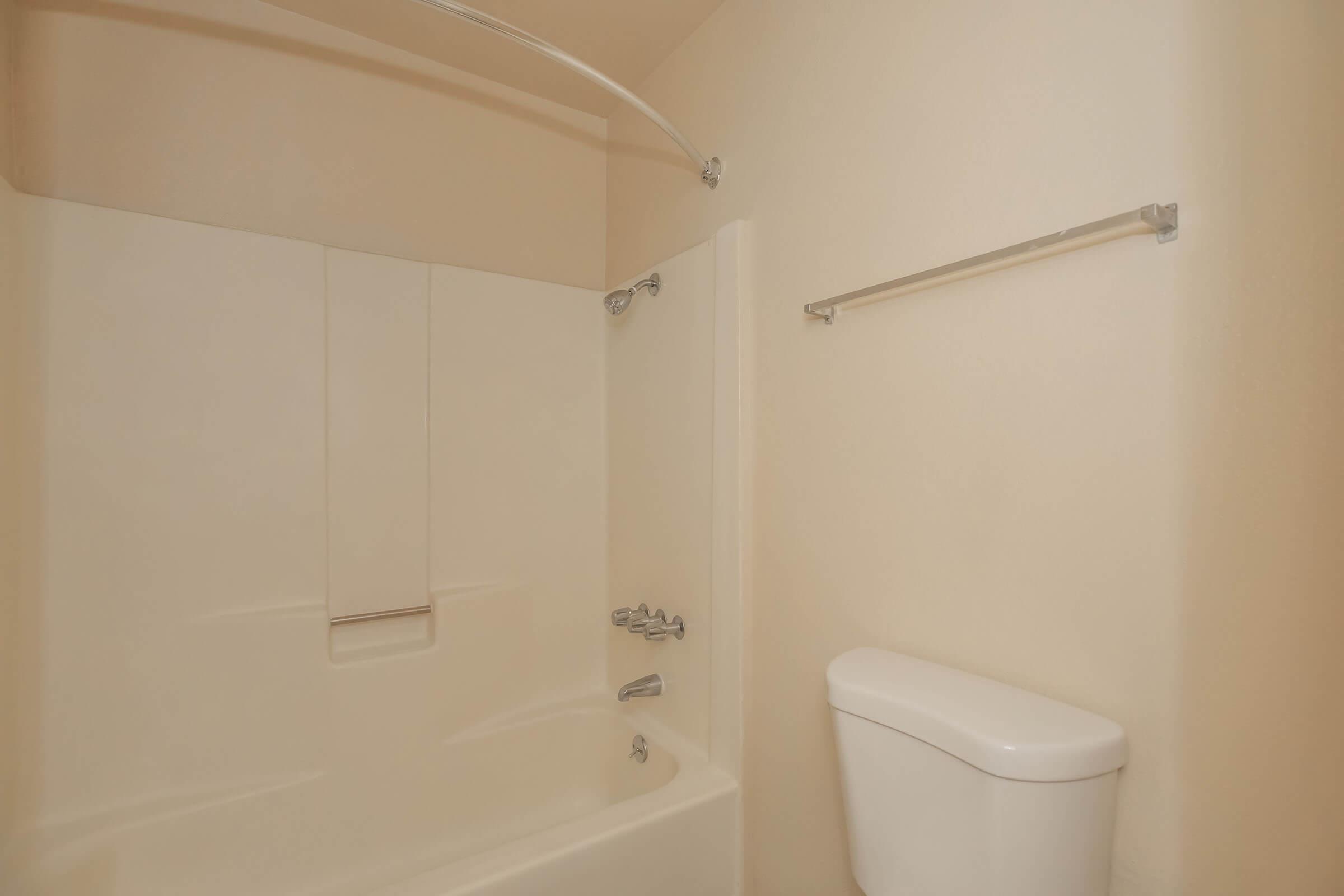 a close up of a shower in a small room