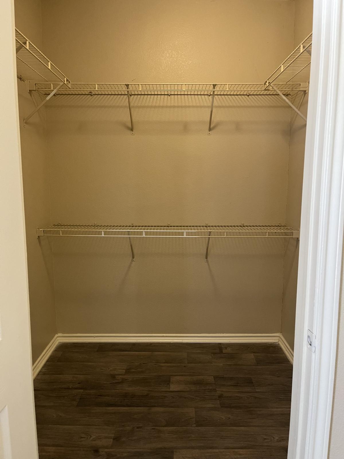 Step into spacious living with our thoughtfully designed closets, perfect for keeping your space organized and stylish—your ideal retreat awaits!