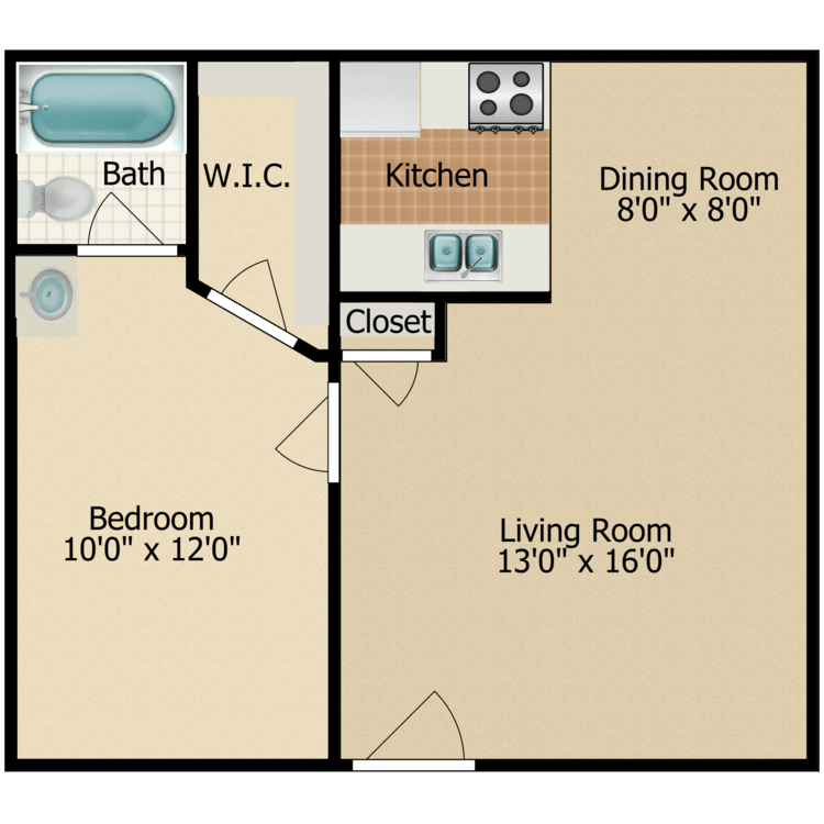 Floor plan image of Sugar Pine
